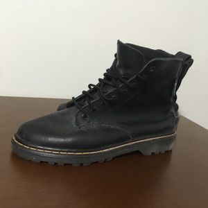 Genuine Leather Combat Boots